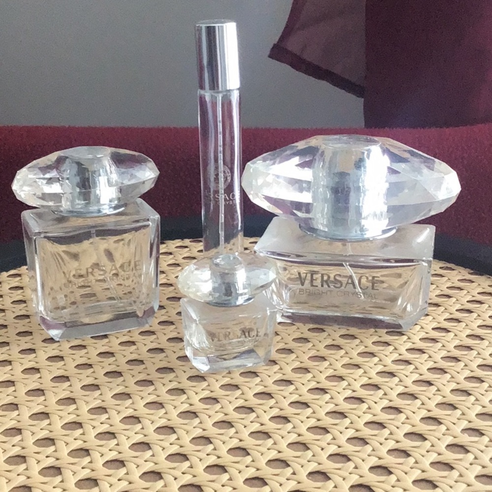 Versace empty bottles(4)